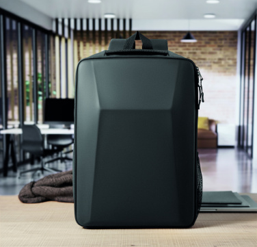 Лого трейд pекламные подарки фото: 15" hard shell RPET backpack