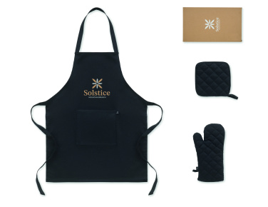 Логотрейд pекламные cувениры картинка: Recycled cotton kitchen set