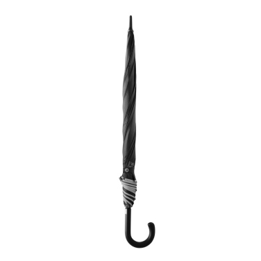 Логотрейд pекламные продукты картинка: Автоматический зонт Swiss Peak OSLO AWARE™ 30'' с защитой от УФ-излучения.
