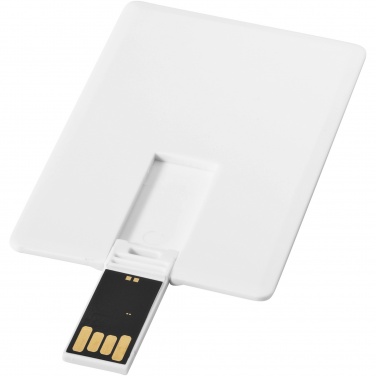 Logotrade presentreklam bild: Slim USB 2 GB i kortformat