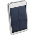 Bask 4000 mAh soldriven powerbank, Silver