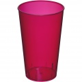 Arena 375 ml plastmugg, Transparent magenta