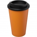 Americano® 350 ml återvunnen termosmugg, Orange / Solid svart