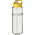 H2O Active® Treble 850 ml sportflaska med piplock, Transparent / gul