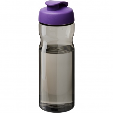 Logotrade profilprodukter bild: H2O Active® Eco Base 650 ml sportflaska med uppfällbart lock