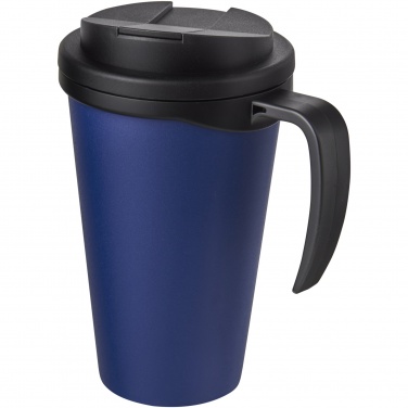 Logotrade profilreklam bild: Americano® Grande 350 ml mugg med spillsäkert lock