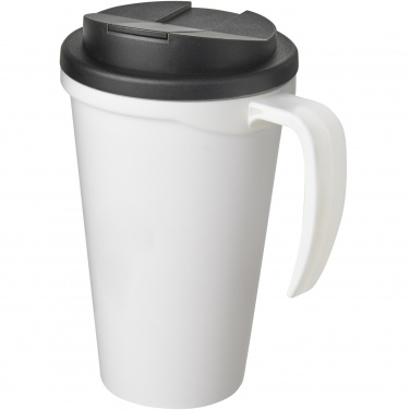 Logotrade profilreklam bild: Americano® Grande 350 ml mugg med spillsäkert lock