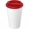 Americano® Eco 350 ml återvinningsbar mugg, Vit/röd