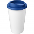 Americano® Eco 350 ml återvinningsbar mugg, Vit / Mellanblå