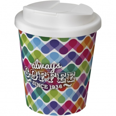 Logotrade profilprodukter bild: Brite-Americano® Espresso 250 ml mugg med spillsäkert lock