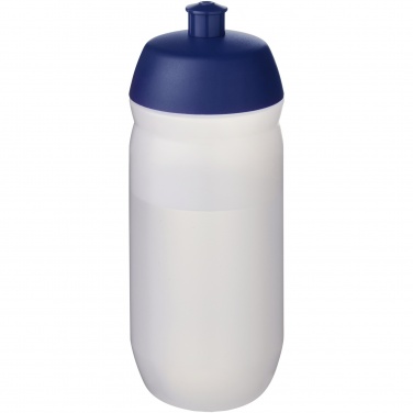 Logotrade reklamprodukter bild: HydroFlex™ Clear 500 ml klämbar sportflaska