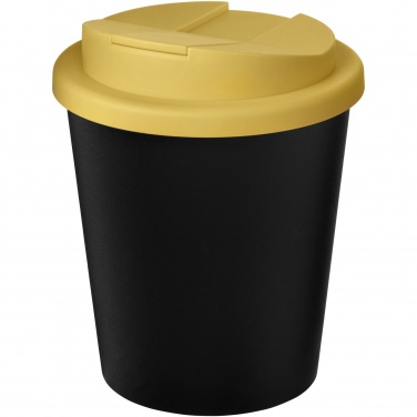 Logotrade kampanjprodukter bild: Americano® Espresso Eco 250 ml återvunnen termomugg med spillsäkert lock