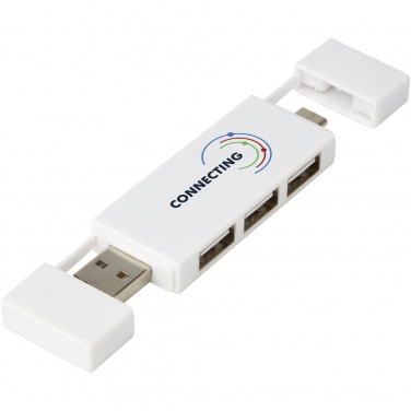 Logotrade kampanjprodukter bild: Mulan dubbel USB 2.0-hubb