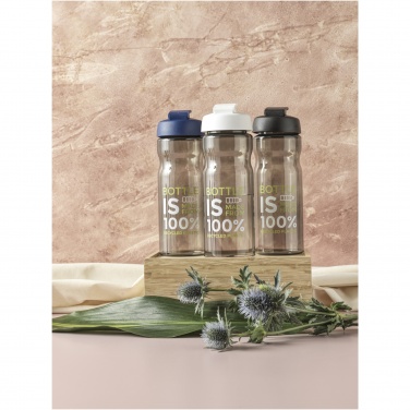 Logotrade profilprodukter bild: H2O Active® Eco Base 650 ml sportflaska med uppfällbart lock