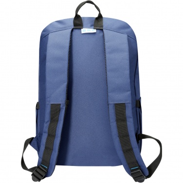 Logotrade reklamprodukter bild: REPREVE® Our Ocean™ Commuter 19 liters laptopväska för 15-tums skärmar i GRS RPET