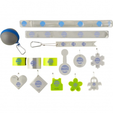 Logotrade kampanjprodukter bild: Provlåda med reflekterande produkter