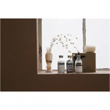 Logotrade reklamprodukter bild: Wellmark Just Relax 3-delad presentförpackning med badsalt, 200 ml