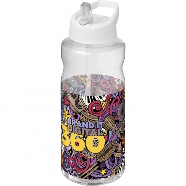 Logotrade profilprodukter bild: H2O Active® Big Base 1-liters sportflaska med piplock