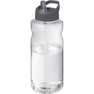 Logotrade profilprodukter bild: H2O Active® Big Base 1-liters sportflaska med piplock