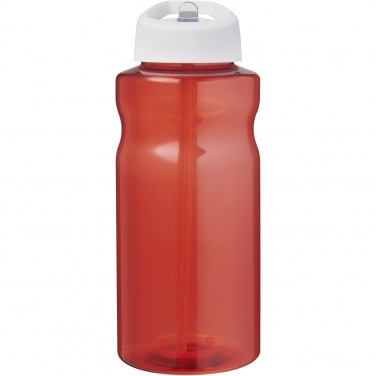 Logotrade profilprodukter bild: H2O Active® Eco Big Base 1-liters sportflaska med piplock