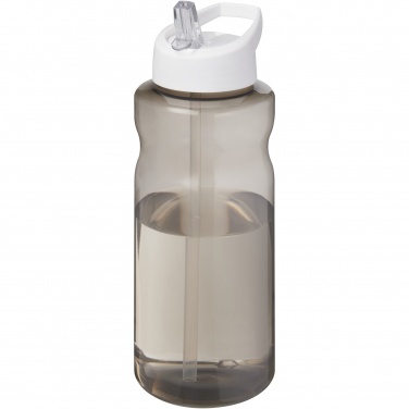 Logotrade profilprodukter bild: H2O Active® Eco Big Base 1-liters sportflaska med piplock