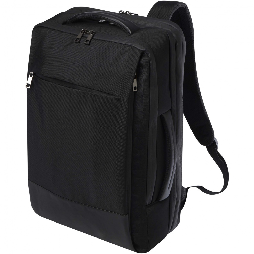 Logotrade profilprodukter bild: Expedition Pro 17-tums expanderbar laptopväska av återvunnet GRS-material, 35 l