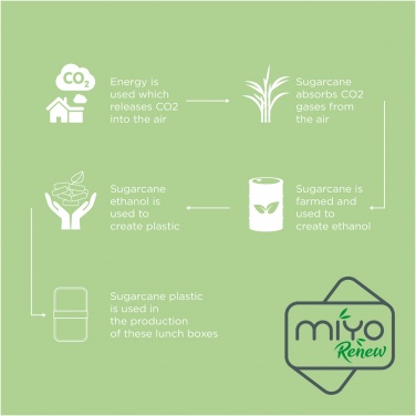 Logotrade profilreklam bild: MIYO Renew lunchlåda i dubbla lager