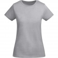 Breda kortärmad T-shirt för dam, Marl Grey