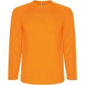 Montecarlo långärmad sport t-shirt för män, Fluor Orange