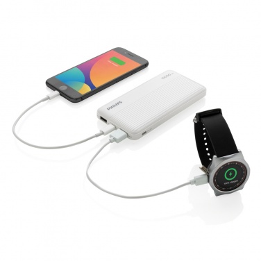 Logotrade profilprodukter bild: Philips 10.000 mAh powerbank