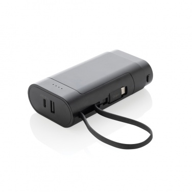 Logotrade profilprodukter bild: CycleCell 10.000 mAh powerbank med avtagbart batteri