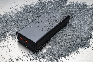 Logotrade profilprodukter bild: Terra 20W/20.000 mAh powerbank, RCS återvunna material