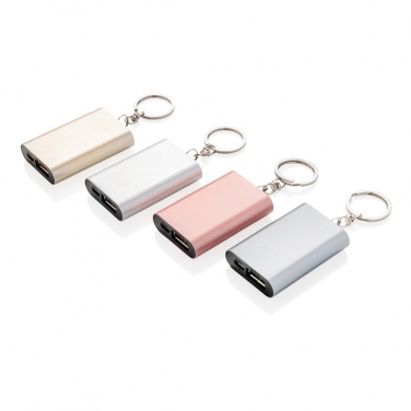 Logotrade profilreklam bild: 1.000 mAh nyckelring powerbank