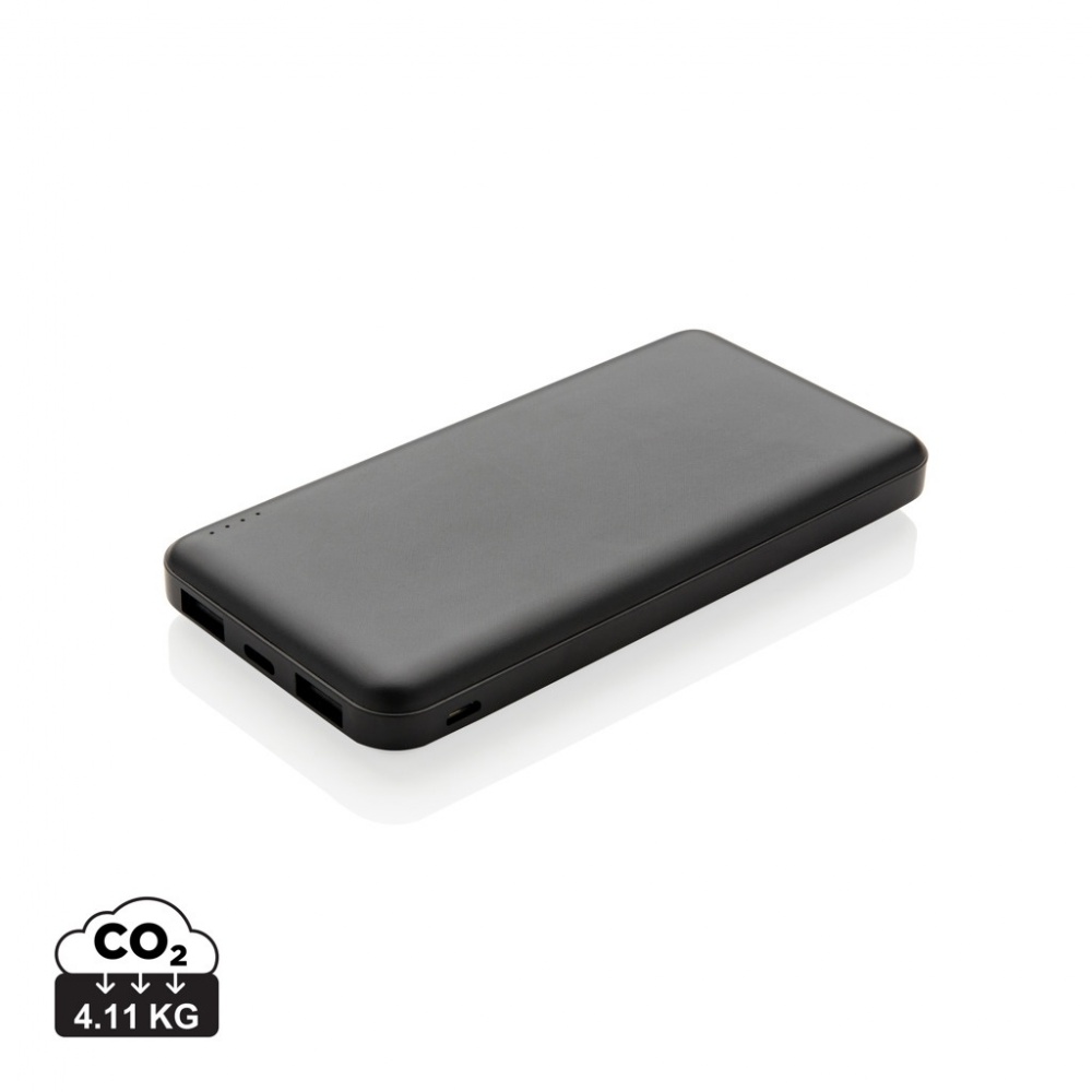 Logotrade reklamprodukter bild: High Density 10.000 mAh powerbank i fickformat