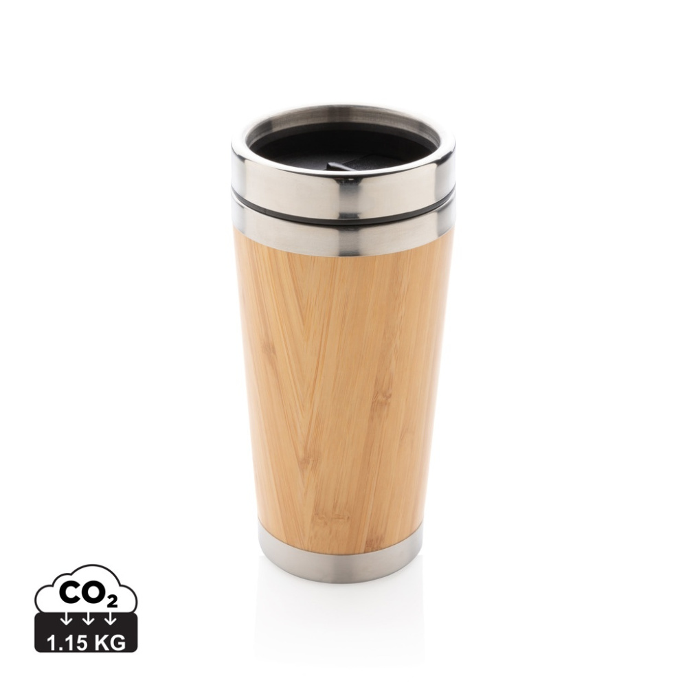 Logotrade presentreklam bild: Bambu mugg