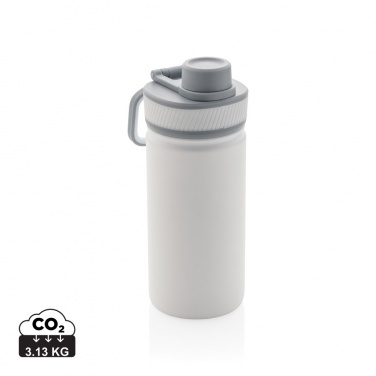 Logotrade presentreklam bild: Vakuumflaska i stainless steel med sportlock 550ml