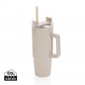 Tana mugg med handtag 900ml RCS återvunnen plast, beige