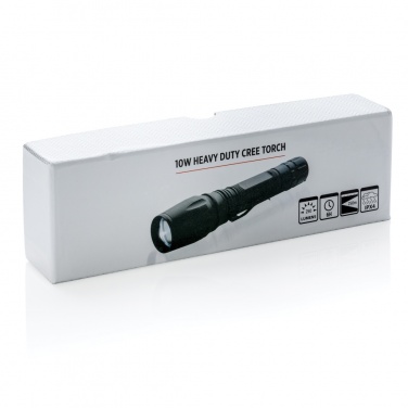 Logotrade presentreklam bild: 10W Heavy duty CREE-ficklampa