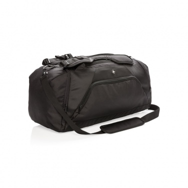 Logotrade presentreklam bild: Swiss Peak RFID sport duffle & ryggsäck