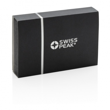 Logotrade profilprodukter bild: Swiss Peak RFID anti-skimming korthållare