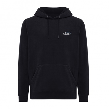 Logotrade profilreklam bild: Iqoniq Trivor microfleece hoodie i återvunnen polyester