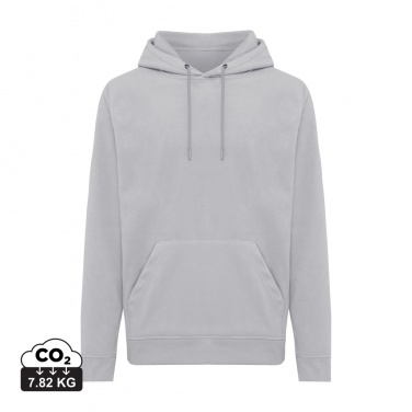 Logotrade kampanjprodukter bild: Iqoniq Trivor microfleece hoodie i återvunnen polyester