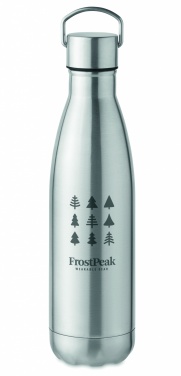 Logotrade reklamprodukter bild: Flaska med dubbelvägg 500 ml