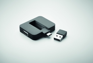 Logotrade profilreklam bild: USB-hubb med 4 portar