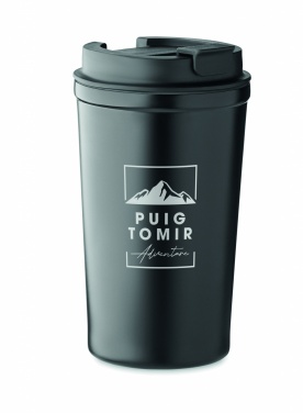 Logotrade reklamprodukter bild: Dubbelväggig mugg 450 ml