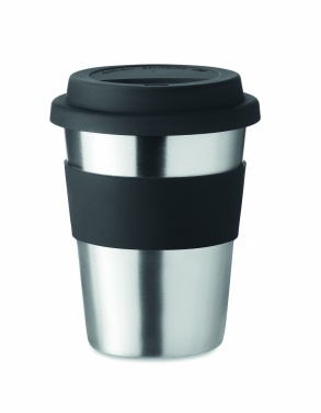 Logotrade kampanjprodukter bild: Take away mugg rostfri