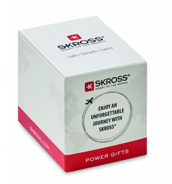 Logotrade reklamprodukter bild: Skross Euro USB-laddare (AC)