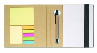 Logotrade presentreklam bild: Block med post-its och penna