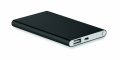 Aluminium powerbank 4000 mAh, Svart