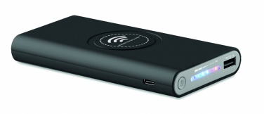 Logotrade profilprodukter bild: Trådlös power bank med typ C